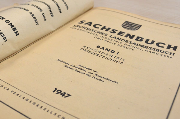 Sachsenbuch - 1947